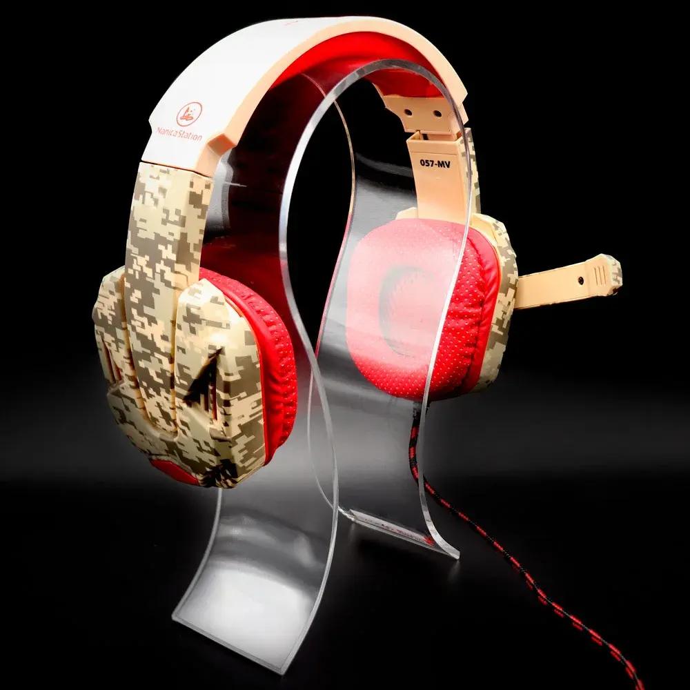 Diadema D057 MV Alámbrica Camuflada Plug 3,5 - Audio Gamer - Imagen 2 Diadema D057 MV Alámbrica Camuflada Plug 3,5 - Audio Gamer - Imagen 2