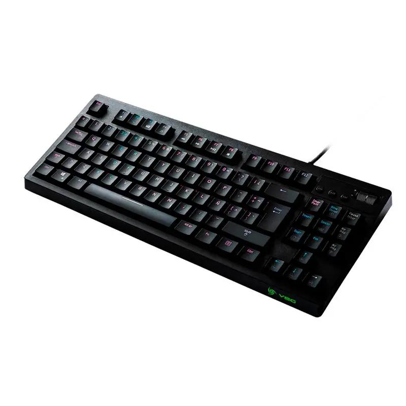 Teclado Quasar RGB Negro Rojo - Teclados Gamer - Imagen 3 Teclado Quasar RGB Negro Rojo - Teclados Gamer - Imagen 3