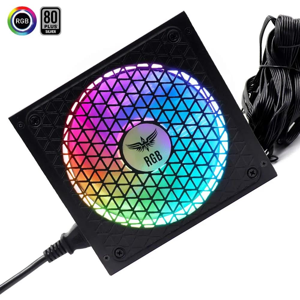 Fuente de Poder RGB 450W Reales JR - Fuentes de Poder - Imagen 3 Fuente de Poder RGB 450W Reales JR - Fuentes de Poder - Imagen 3