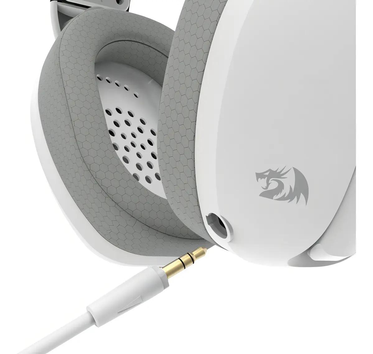 Diadema Inalámbrica Redragon Ire H848G Wireless White/gray - Audio Gamer - Imagen 3 Diadema Inalámbrica Redragon Ire H848G Wireless White/gray - Audio Gamer - Imagen 3