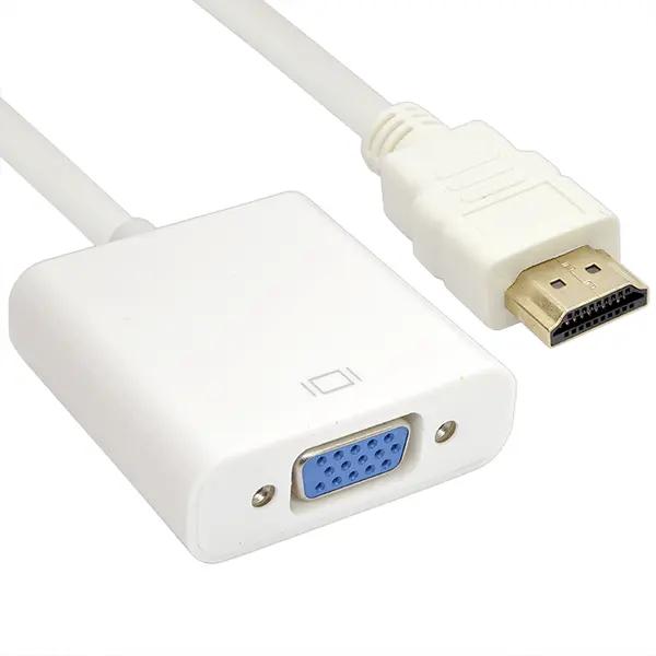 Convertidor HDMI a VGA HDMI VGA 1 - Cables y Adaptadores - Imagen 1 Convertidor HDMI a VGA HDMI VGA 1 - Cables y Adaptadores - Imagen 1