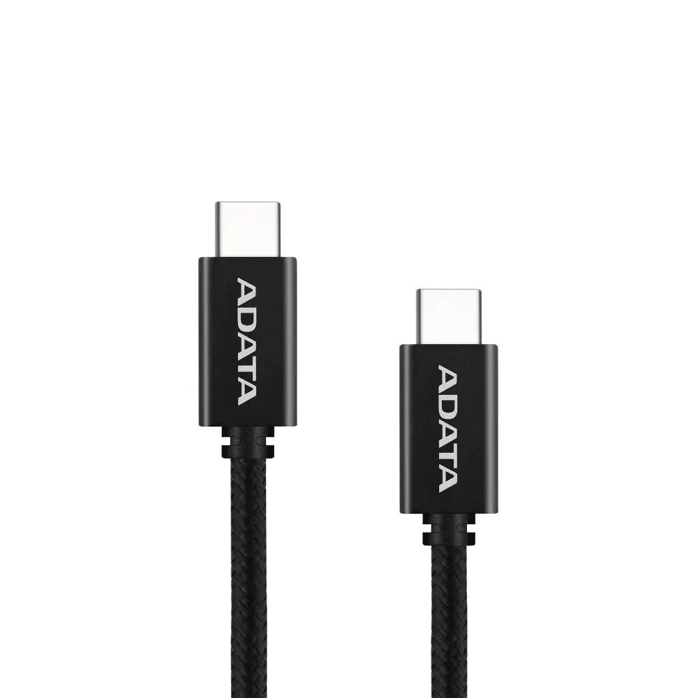 Cable Negro C TO C 2 Metros 100W Soporta Carga Rapida PD3.0 y QC3.0 - Cables y Adaptadores - Imagen 1 Cable Negro C TO C 2 Metros 100W Soporta Carga Rapida PD3.0 y QC3.0 - Cables y Adaptadores - Imagen 1