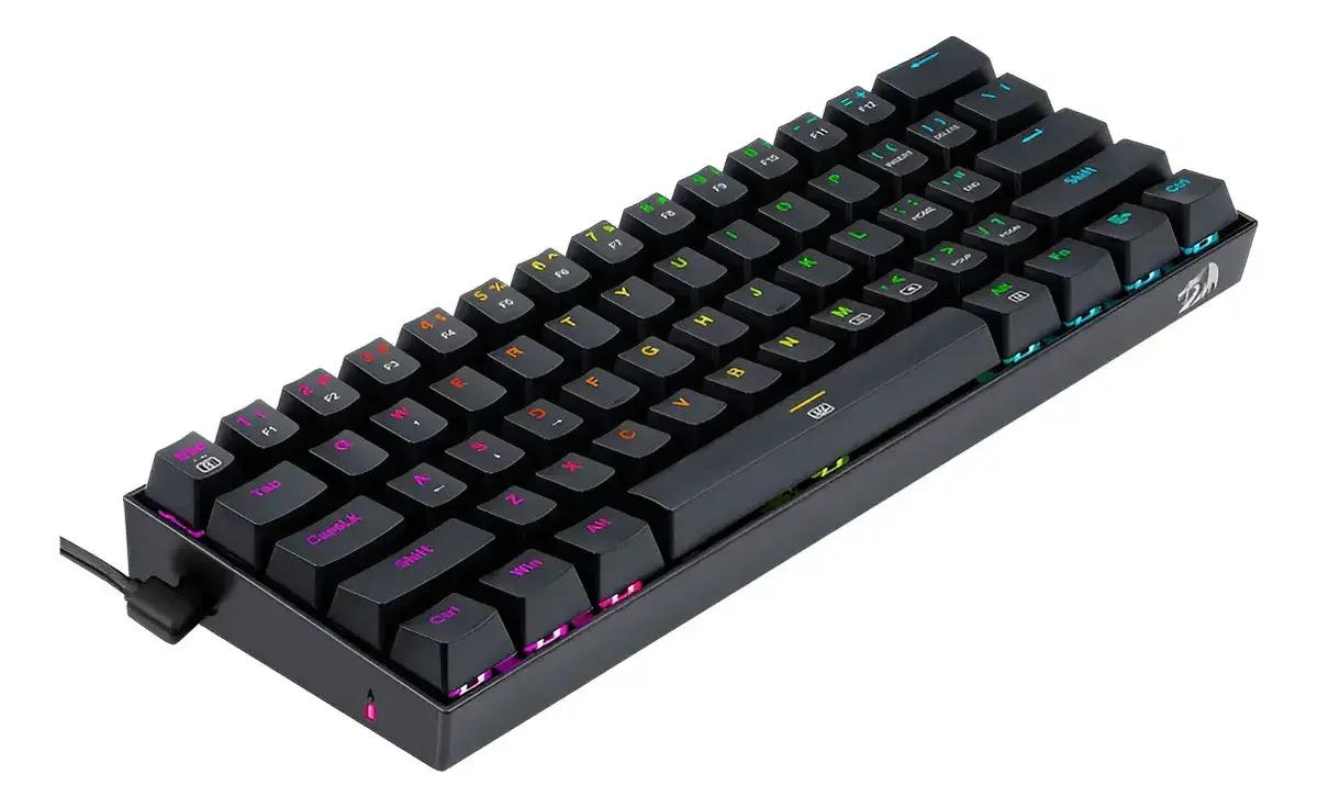 Teclado Redragon Dragonborn Negro Switche Rojo - Teclados Gamer - Imagen 1 Teclado Redragon Dragonborn Negro Switche Rojo - Teclados Gamer - Imagen 1