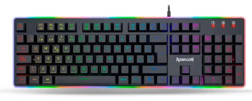 Teclado Redragon Dyaus Black K509RGB - Teclados Gamer - Imagen 1 Teclado Redragon Dyaus Black K509RGB - Teclados Gamer - Imagen 1