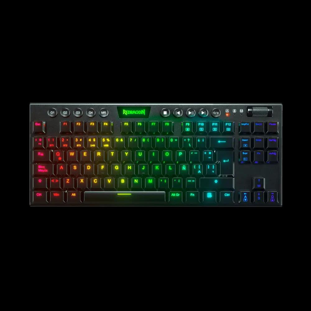 Teclado Redragon Horus Tkl Negro Switch Rojo - Teclados Gamer - Imagen 1 Teclado Redragon Horus Tkl Negro Switch Rojo - Teclados Gamer - Imagen 1