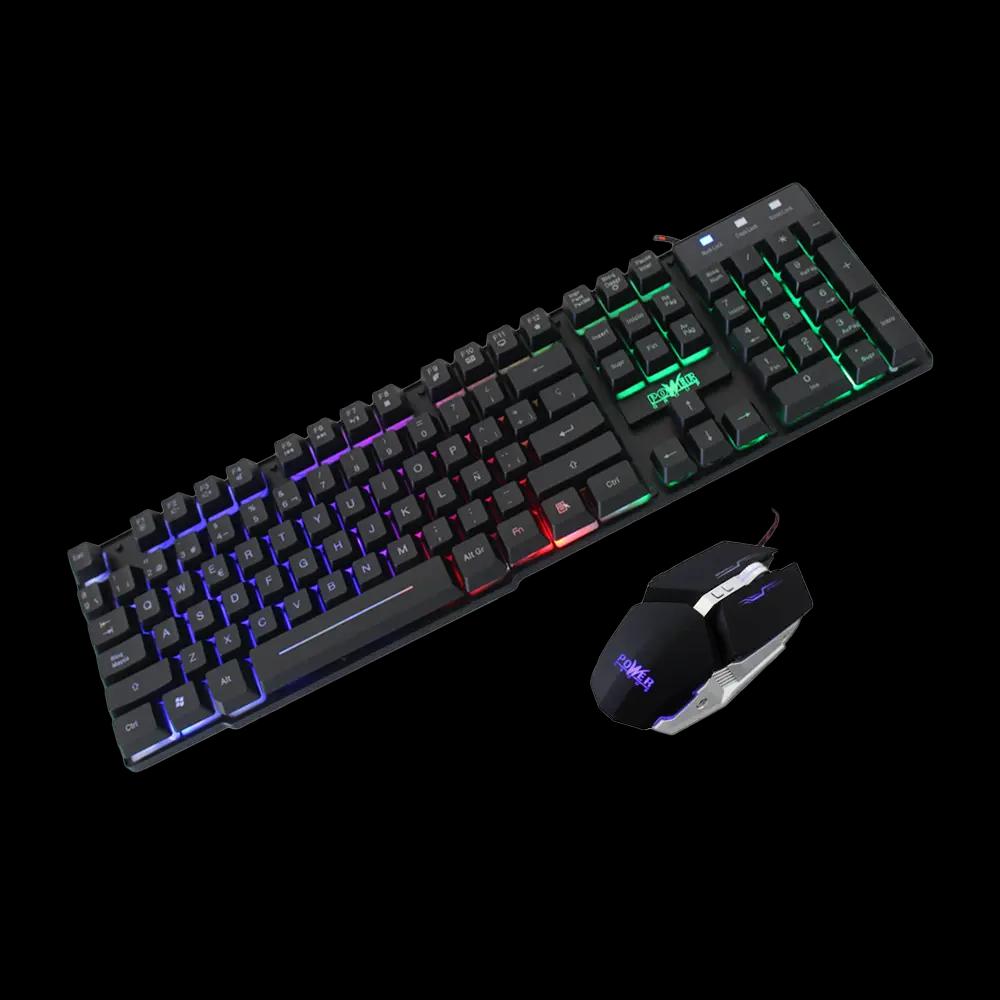 Combo Teclado y Mouse Power Group GC-801SPM-FCT - Combos Teclado y Mouse - Imagen 2 Combo Teclado y Mouse Power Group GC-801SPM-FCT - Combos Teclado y Mouse - Imagen 2