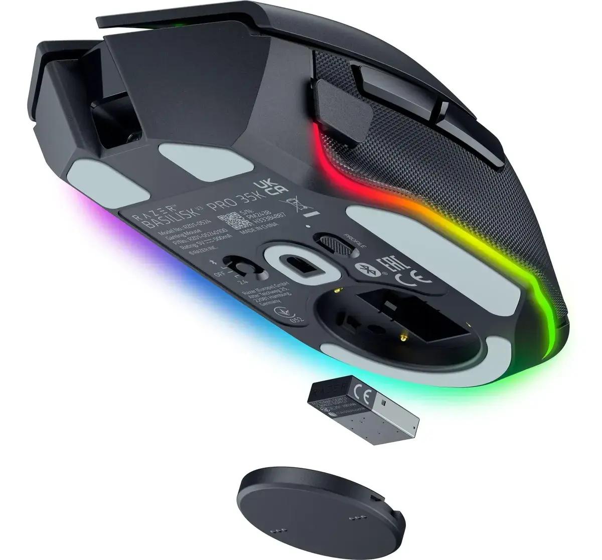 Mouse Basilisk V3 Pro 35K Inalamb Negro - Mouse Gamer - Imagen 3 Mouse Basilisk V3 Pro 35K Inalamb Negro - Mouse Gamer - Imagen 3