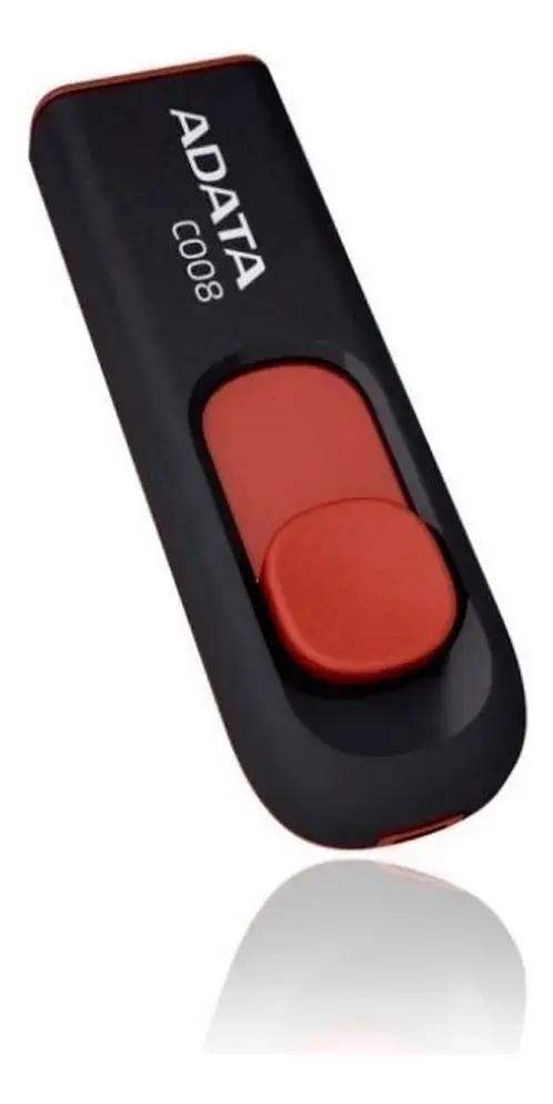 Memoria USB Adata C0082.0 64GB Retractil Negra - Memorias USB - Imagen 2 Memoria USB Adata C0082.0 64GB Retractil Negra - Memorias USB - Imagen 2