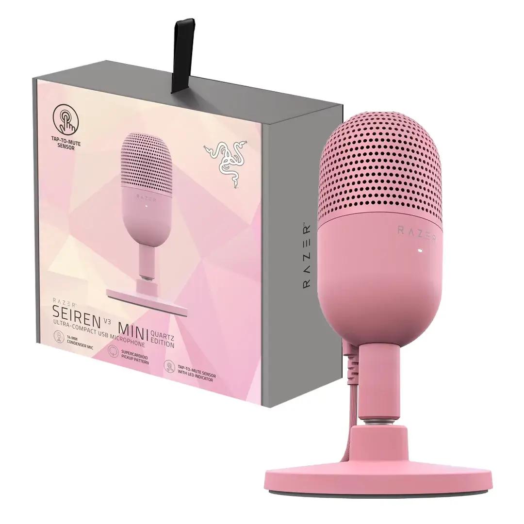 Microfono Razer Seiren V3 Mini Ultra Pink - Streaming y Creacion - Imagen 1 Microfono Razer Seiren V3 Mini Ultra Pink - Streaming y Creacion - Imagen 1