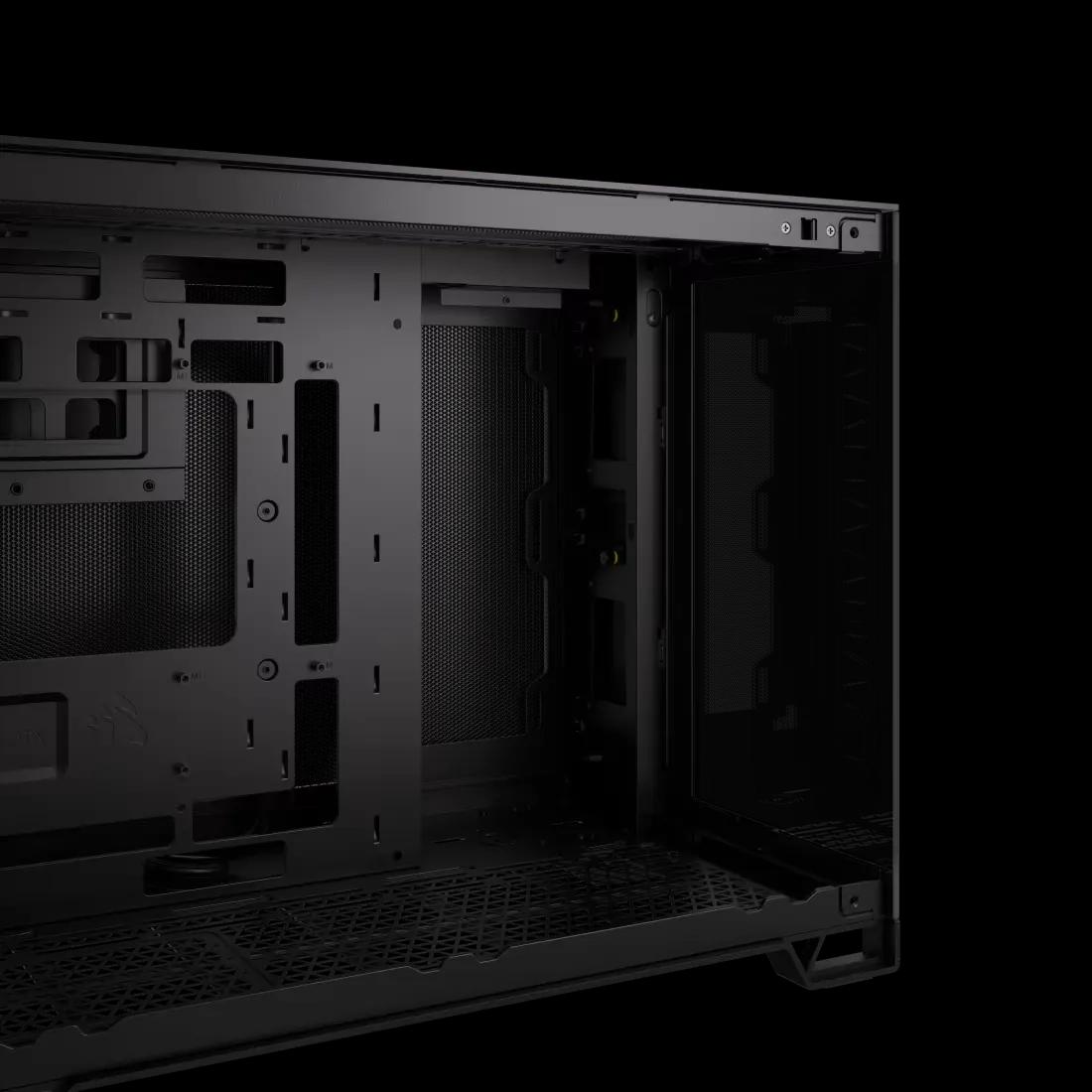 Chasis Corsair 2500X Tempered Glass Mid-tower, Black - Chasis y Gabinetes - Imagen 2 Chasis Corsair 2500X Tempered Glass Mid-tower, Black - Chasis y Gabinetes - Imagen 2