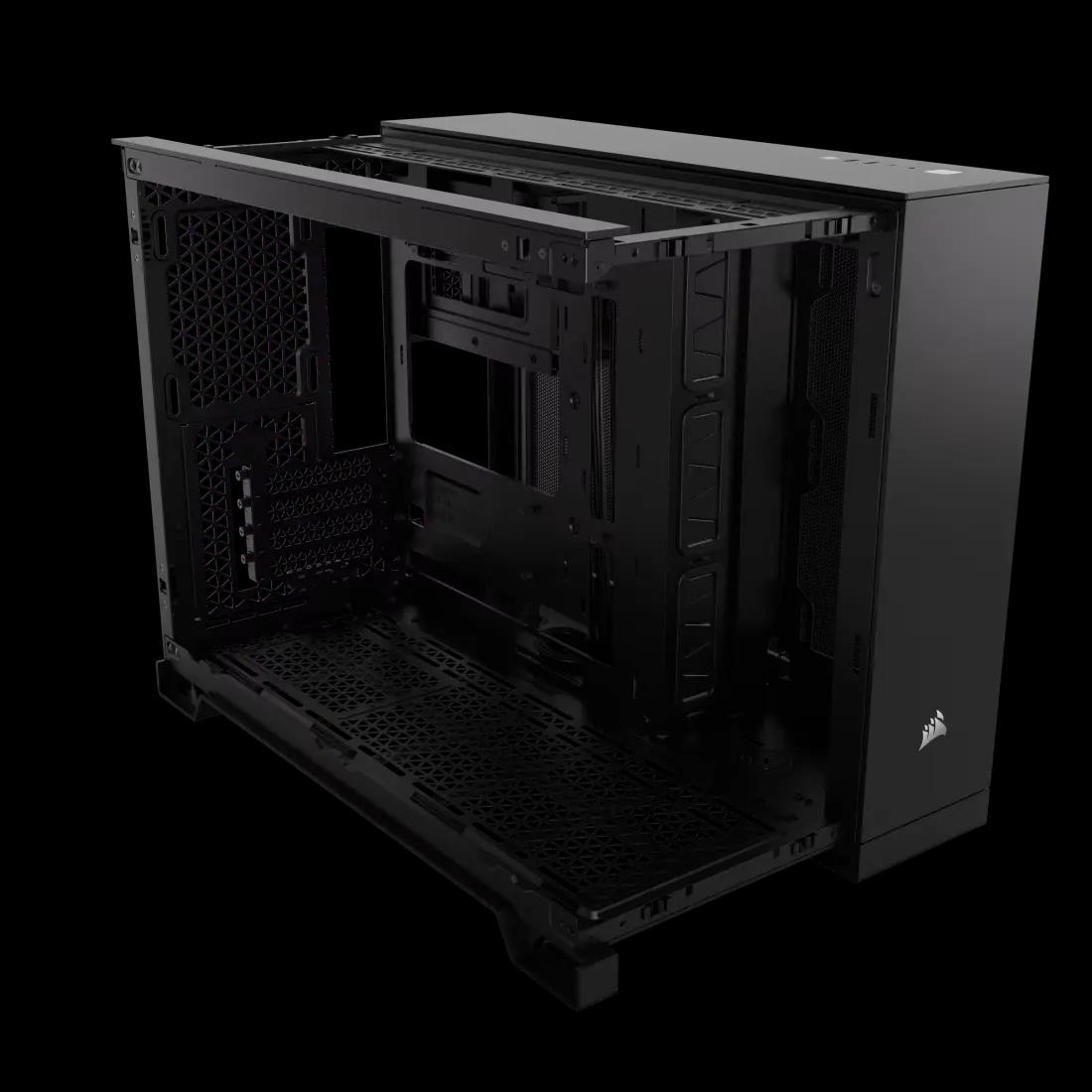 Chasis Corsair 2500X Tempered Glass Mid-tower, Black - Chasis y Gabinetes - Imagen 3 Chasis Corsair 2500X Tempered Glass Mid-tower, Black - Chasis y Gabinetes - Imagen 3