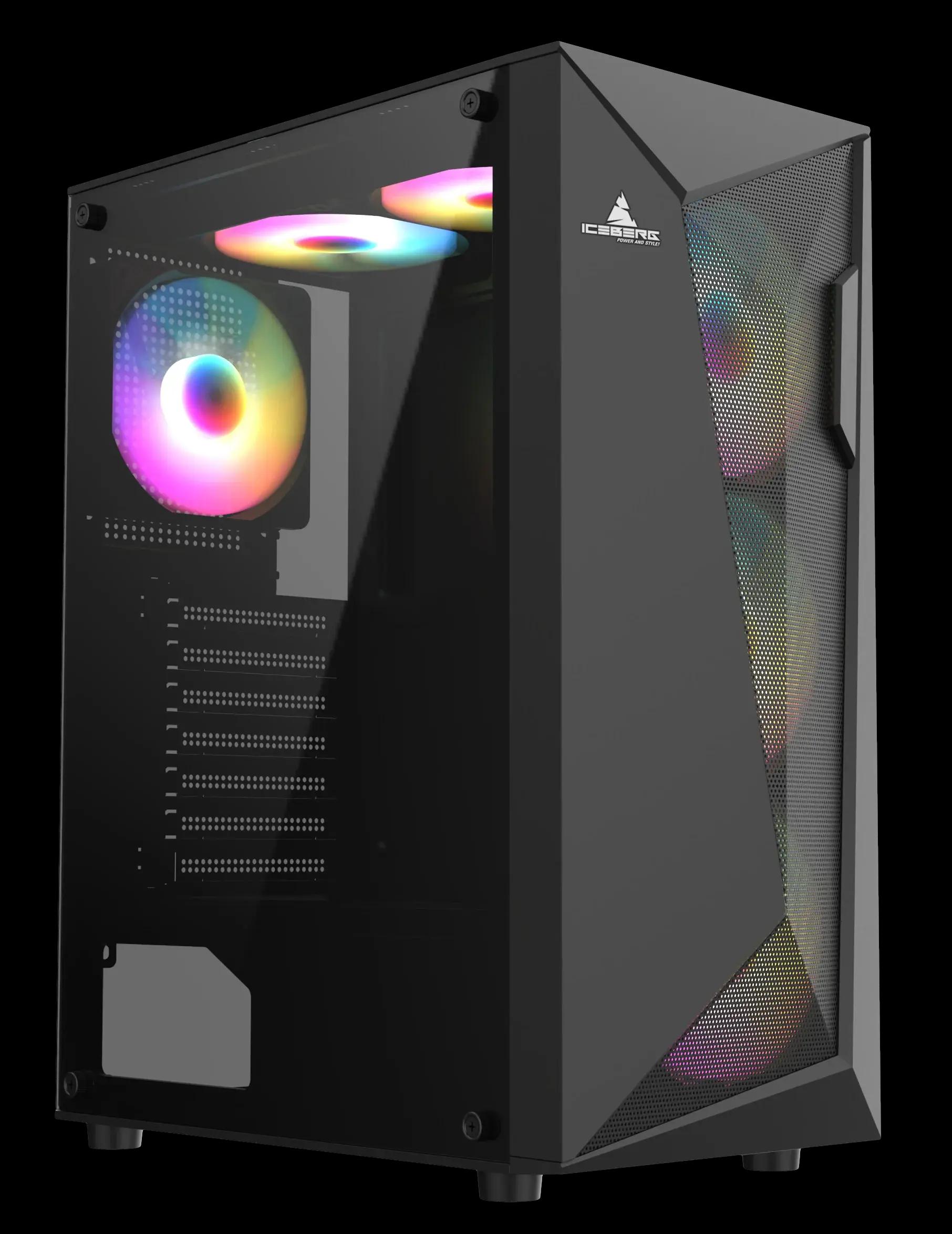 Chasis Flow D Negro - Chasis y Gabinetes - Imagen 1 Chasis Flow D Negro - Chasis y Gabinetes - Imagen 1