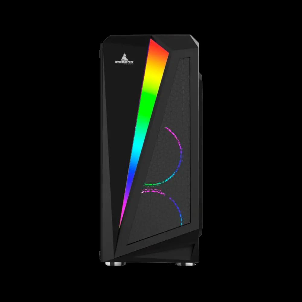 Chasis Iceberg Flux Pro Negra - Chasis y Gabinetes - Imagen 3 Chasis Iceberg Flux Pro Negra - Chasis y Gabinetes - Imagen 3