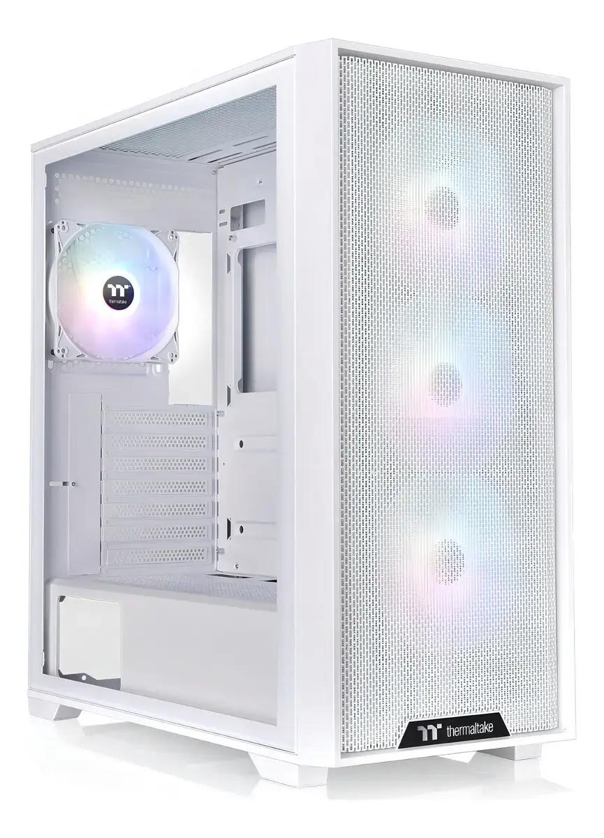 Chasis Thermaltake H390 TG ARGB (blanco) + Fuente 750W 80+ Bronce - Chasis y Gabinetes - Imagen 1 Chasis Thermaltake H390 TG ARGB (blanco) + Fuente 750W 80+ Bronce - Chasis y Gabinetes - Imagen 1