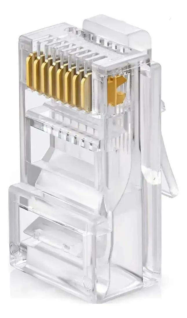 Conector RJ45 Cat 6E X100 - Redes y Conectividad - Imagen 1 Conector RJ45 Cat 6E X100 - Redes y Conectividad - Imagen 1