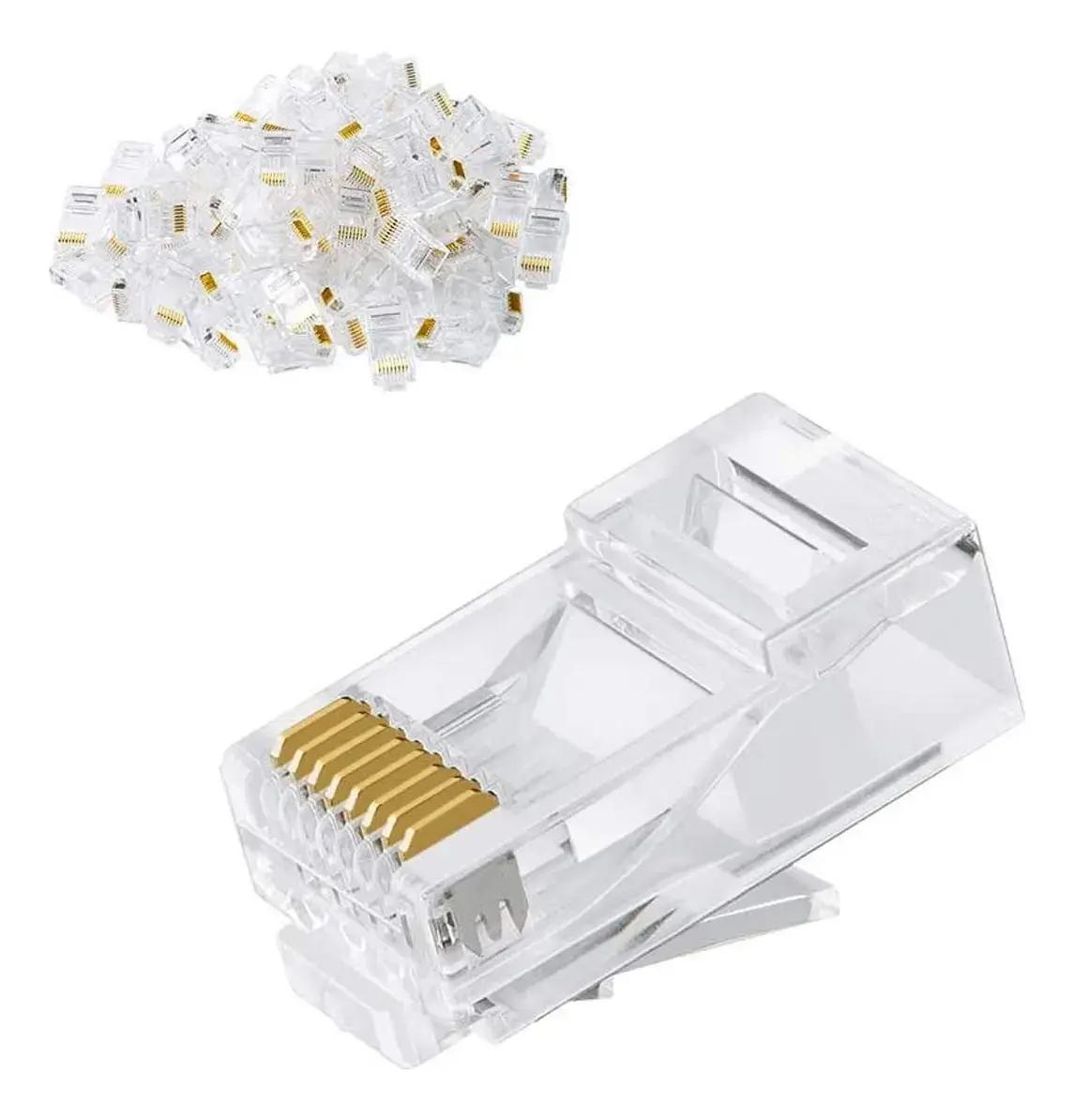 Conector RJ45 Cat 6E X100 - Redes y Conectividad - Imagen 2 Conector RJ45 Cat 6E X100 - Redes y Conectividad - Imagen 2