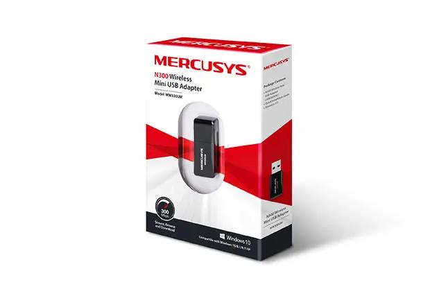 Tarjeta Red USB Mercusys 300 Mbps N300 Nano Wireless - Redes y Conectividad - Imagen 1 Tarjeta Red USB Mercusys 300 Mbps N300 Nano Wireless - Redes y Conectividad - Imagen 1