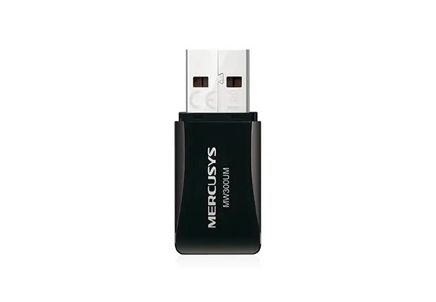 Tarjeta Red USB Mercusys 300 Mbps N300 Nano Wireless - Redes y Conectividad - Imagen 3 Tarjeta Red USB Mercusys 300 Mbps N300 Nano Wireless - Redes y Conectividad - Imagen 3