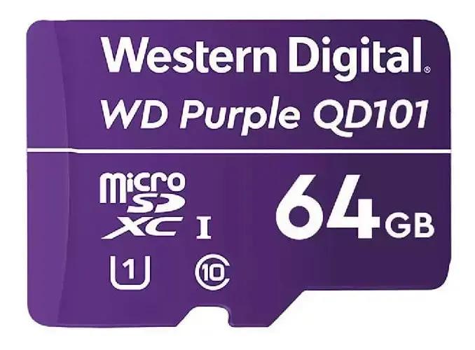 Tarjeta Micro SD Western Digital Purple WD 64GB - Almacenamiento - Imagen 2 Tarjeta Micro SD Western Digital Purple WD 64GB - Almacenamiento - Imagen 2