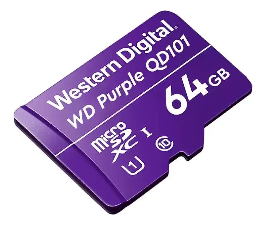 Tarjeta Micro SD Western Digital Purple WD 64GB - Almacenamiento - Imagen 3 Tarjeta Micro SD Western Digital Purple WD 64GB - Almacenamiento - Imagen 3