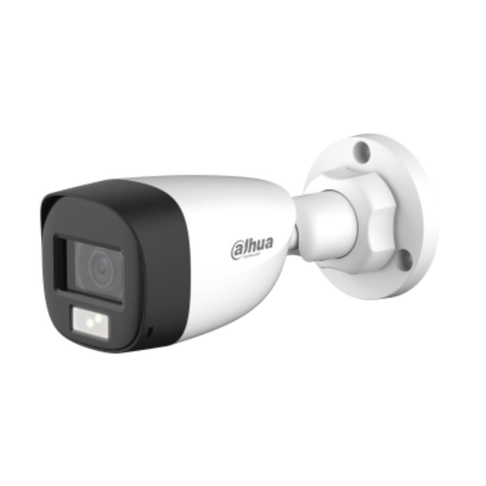 Cámara Analoga tipo Bala de 5 MP/lENTE FIJO DE 2.8MM hasta 25 fps/HDCVI, CVBS, AHD, TVI (conmutación DIP)/Iluminación Smart Dual Light (IR + luz cálida), hasta 30 m/ Micrófono integrado, transmisión por cable coaxial/ resistencia IP67/ 3D-DNR para reducción de ruido/Semiplastica - Componentes - Imagen 1 Cámara Analoga tipo Bala de 5 MP/lENTE FIJO DE 2.8MM hasta 25 fps/HDCVI, CVBS, AHD, TVI (conmutación DIP)/Iluminación Smart Dual Light (IR + luz cálida), hasta 30 m/ Micrófono integrado, transmisión por cable coaxial/ resistencia IP67/ 3D-DNR para reducción de ruido/Semiplastica - Componentes - Imagen 1