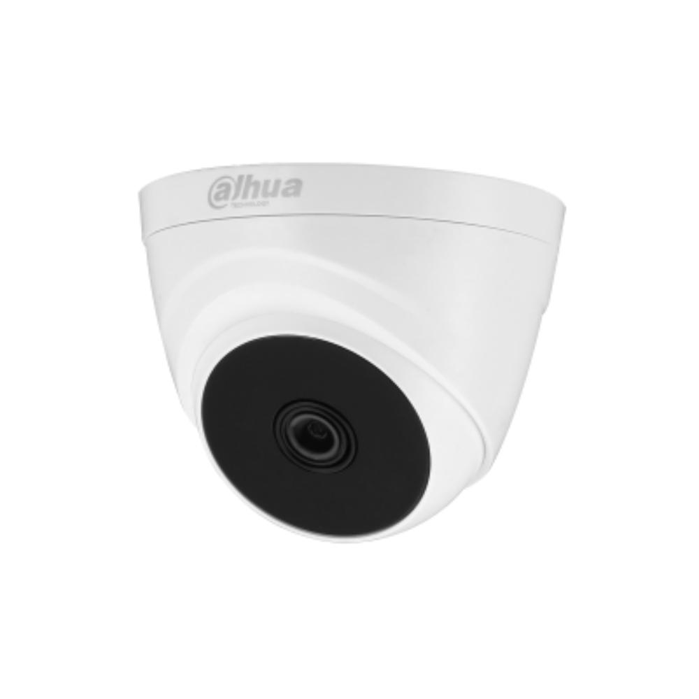 Cámara Dahua Analoga Tipo Domo de focal fija IR HDCVI de 5 MP, Máximo 25 fps a 5 MP, Iluminación IR inteligente, 25 m de distancia de iluminación, Lente fija de 2,8 mm, CVI/CVBS/AHD/TVI conmutable. - Componentes - Imagen 1 Cámara Dahua Analoga Tipo Domo de focal fija IR HDCVI de 5 MP, Máximo 25 fps a 5 MP, Iluminación IR inteligente, 25 m de distancia de iluminación, Lente fija de 2,8 mm, CVI/CVBS/AHD/TVI conmutable. - Componentes - Imagen 1
