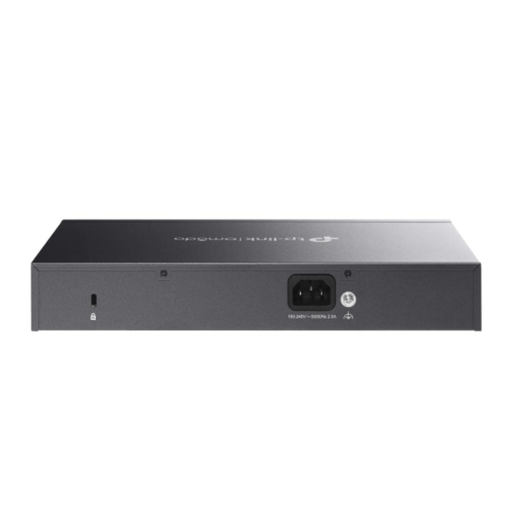 Switch administrable con 8 puertos Gigabit RJ45 PoE y 2 ranuras SFP, todos los puertos RJ45 admiten el estándar 802.3af / at (PoE +) con un presupuesto total de energía PoE de 150Watts y funciones útiles de administración de energía PoE. El conmutador proporciona un alto rendimiento, QoS de nivel empresarial, estrategias de seguridad útiles y funci - Componentes - Imagen 2 Switch administrable con 8 puertos Gigabit RJ45 PoE y 2 ranuras SFP, todos los puertos RJ45 admiten el estándar 802.3af / at (PoE +) con un presupuesto total de energía PoE de 150Watts y funciones útiles de administración de energía PoE. El conmutador proporciona un alto rendimiento, QoS de nivel empresarial, estrategias de seguridad útiles y funci - Componentes - Imagen 2