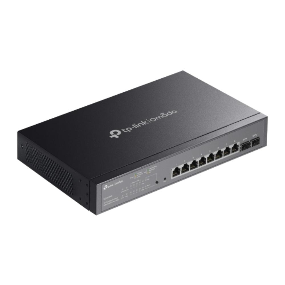 Switch administrable con 8 puertos Gigabit RJ45 PoE y 2 ranuras SFP, todos los puertos RJ45 admiten el estándar 802.3af / at (PoE +) con un presupuesto total de energía PoE de 150Watts y funciones útiles de administración de energía PoE. El conmutador proporciona un alto rendimiento, QoS de nivel empresarial, estrategias de seguridad útiles y funci - Componentes - Imagen 4 Switch administrable con 8 puertos Gigabit RJ45 PoE y 2 ranuras SFP, todos los puertos RJ45 admiten el estándar 802.3af / at (PoE +) con un presupuesto total de energía PoE de 150Watts y funciones útiles de administración de energía PoE. El conmutador proporciona un alto rendimiento, QoS de nivel empresarial, estrategias de seguridad útiles y funci - Componentes - Imagen 4