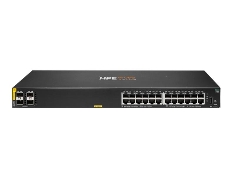 Switch Aruba 6100 24G CL4 4SFP+ Swch - Componentes - Imagen 1 Switch Aruba 6100 24G CL4 4SFP+ Swch - Componentes - Imagen 1