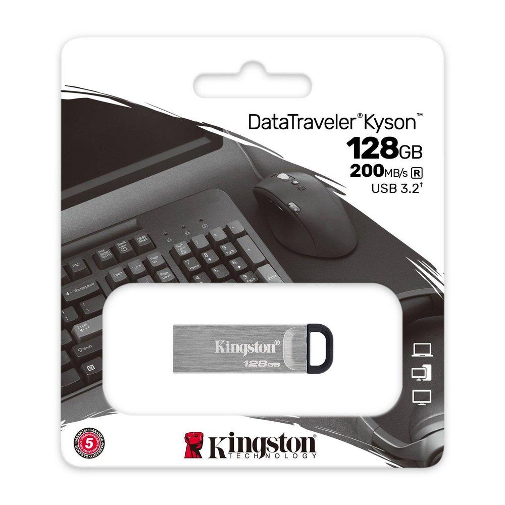 Memoria USB KINGSTON 128GB 3.2 Gen 1 DataTraveler - Componentes - Imagen 3 Memoria USB KINGSTON 128GB 3.2 Gen 1 DataTraveler - Componentes - Imagen 3