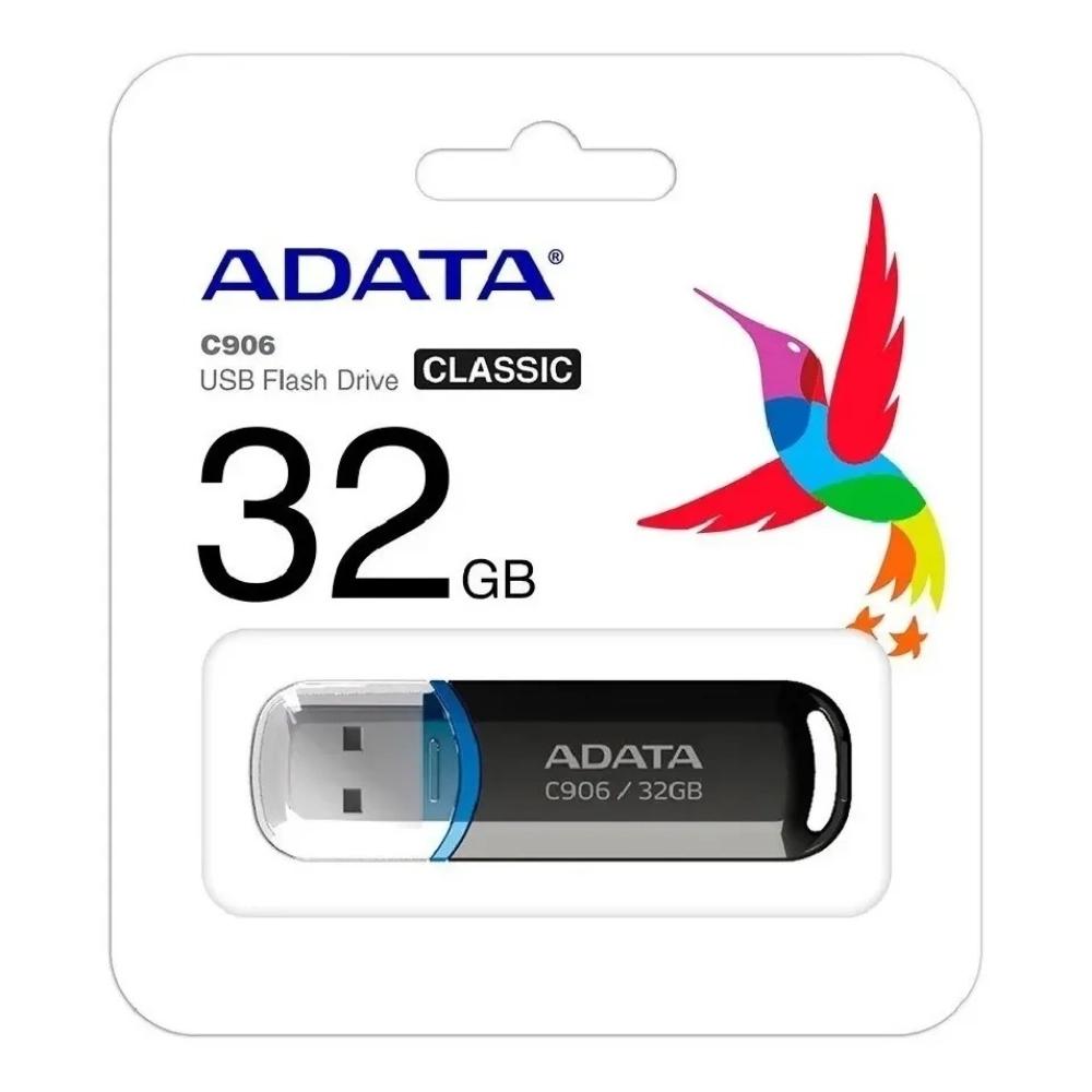Memoria ADATA USB 2.0 32GB COLOR Negra - Componentes - Imagen 2 Memoria ADATA USB 2.0 32GB COLOR Negra - Componentes - Imagen 2