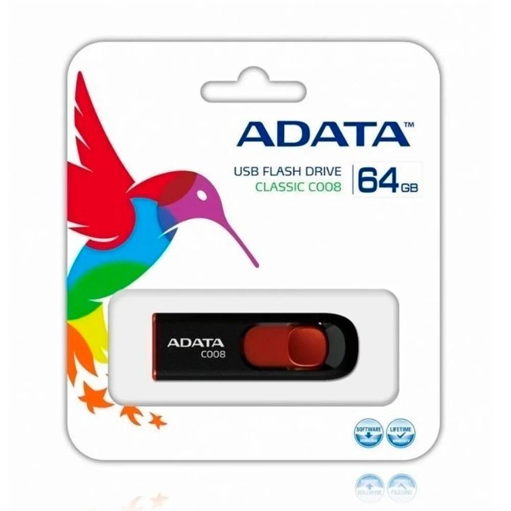 ADATA Memoria USB 2.0 64GB Retractil COLOR Negra - Componentes - Imagen 3 ADATA Memoria USB 2.0 64GB Retractil COLOR Negra - Componentes - Imagen 3