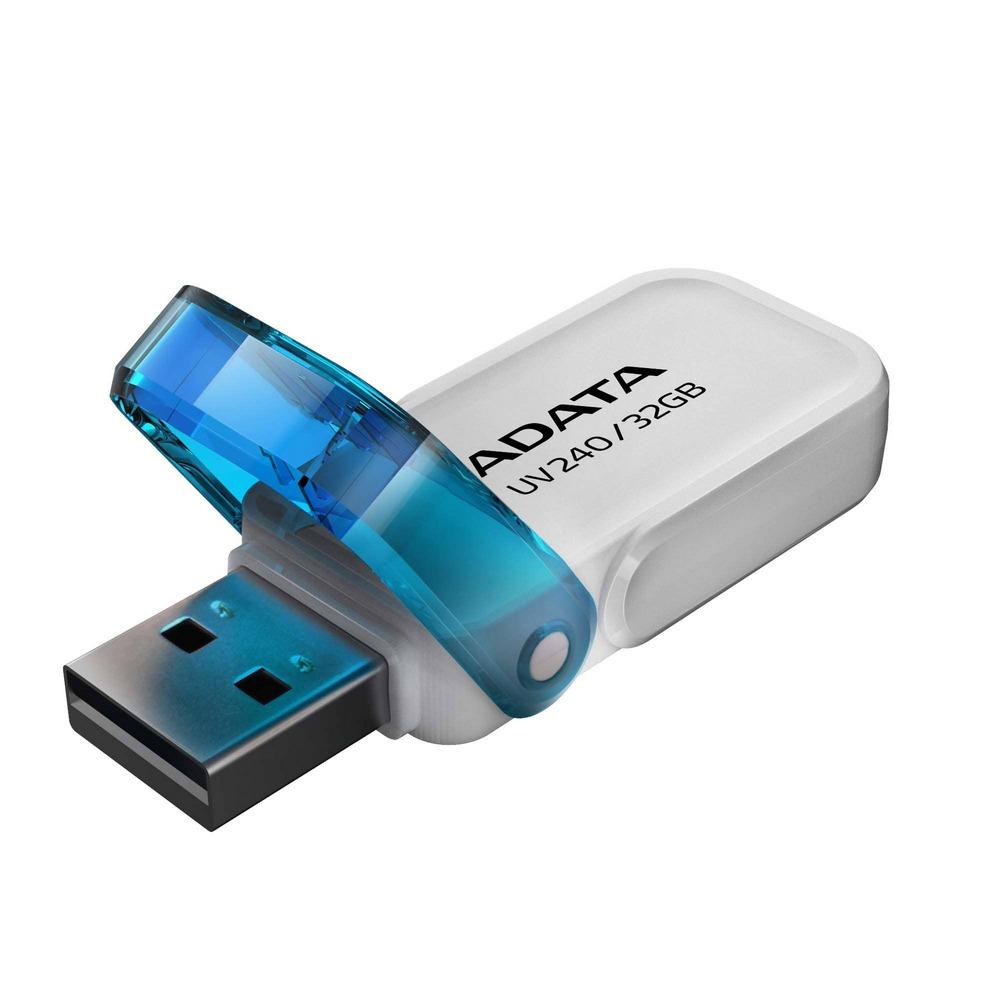 Memoria USB ADATA 2.0 Escualizable 32GB COLOR Blanca - Componentes - Imagen 1 Memoria USB ADATA 2.0 Escualizable 32GB COLOR Blanca - Componentes - Imagen 1