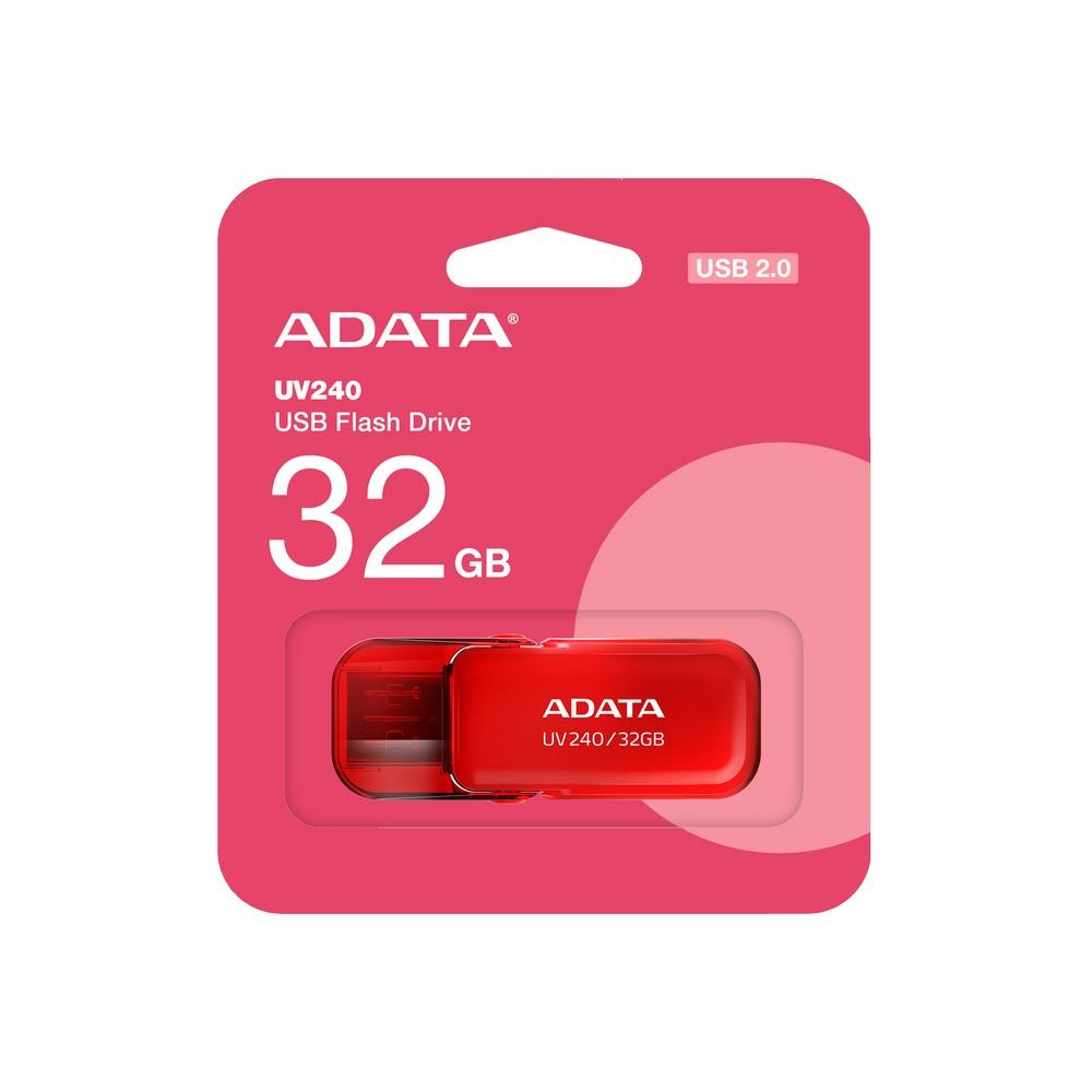 Memoria USB ADATA 2.0 Escualizable 32GB COLOR Rojo - Componentes - Imagen 3 Memoria USB ADATA 2.0 Escualizable 32GB COLOR Rojo - Componentes - Imagen 3