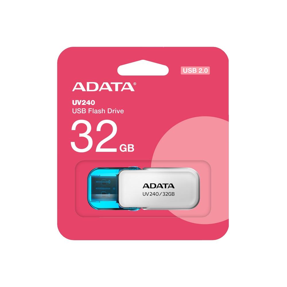 Memoria USB ADATA 2.0 Escualizable 32GB COLOR Blanca - Componentes - Imagen 3 Memoria USB ADATA 2.0 Escualizable 32GB COLOR Blanca - Componentes - Imagen 3
