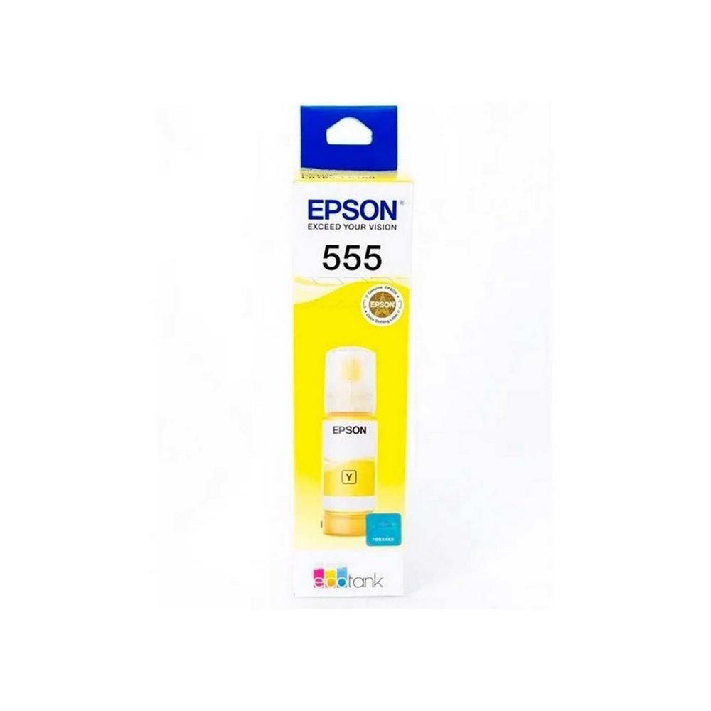 Botella de Tinta EPSON T555420 AL 70 ml COLOR Amarillo - Componentes - Imagen 1 Botella de Tinta EPSON T555420 AL 70 ml COLOR Amarillo - Componentes - Imagen 1