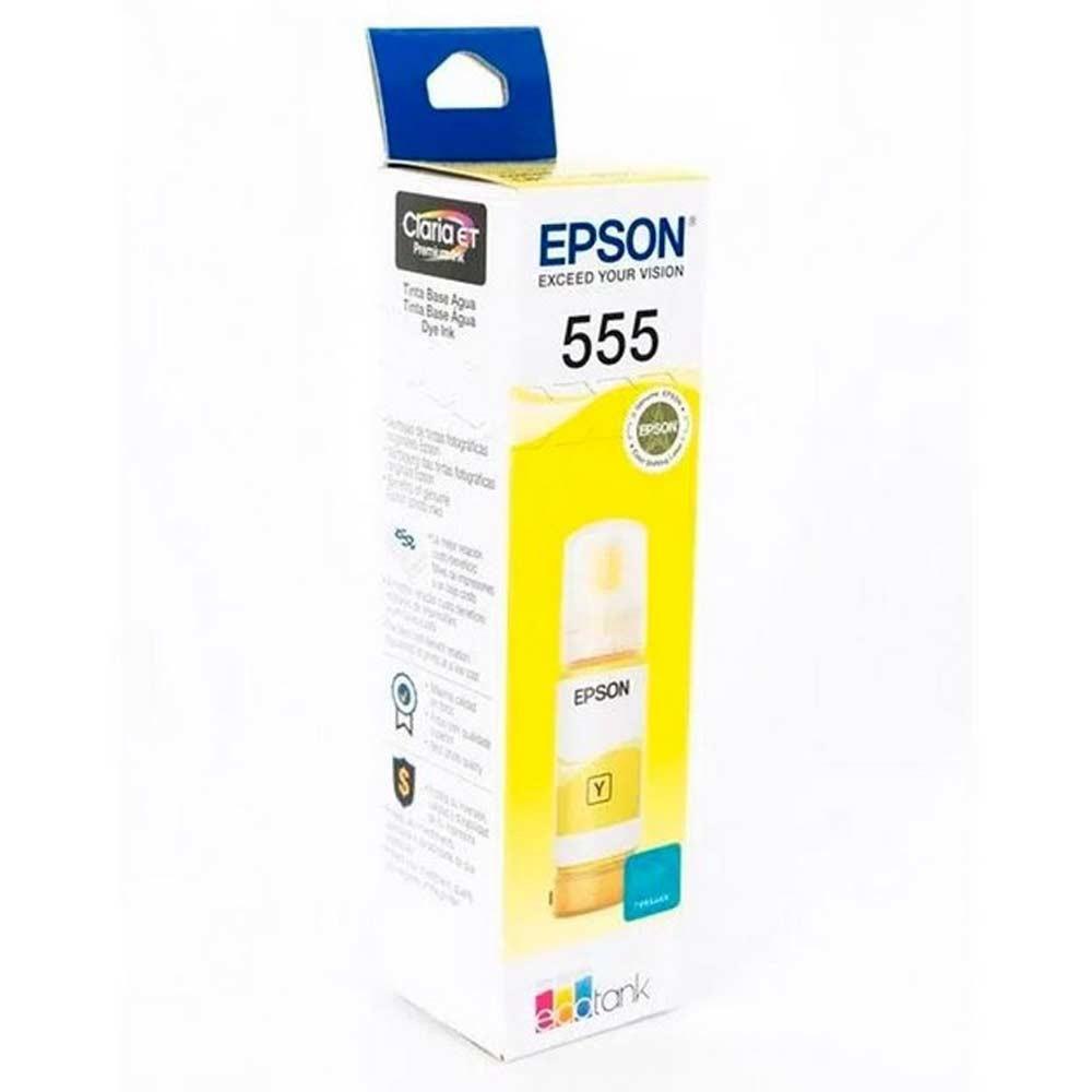 Botella de Tinta EPSON T555420 AL 70 ml COLOR Amarillo - Componentes - Imagen 2 Botella de Tinta EPSON T555420 AL 70 ml COLOR Amarillo - Componentes - Imagen 2