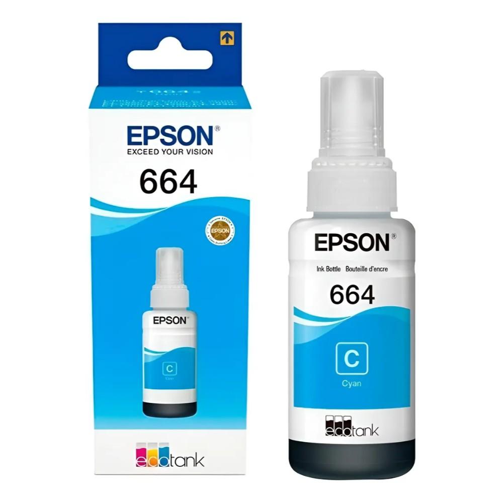 Botella de Tinta EPSON T664220 L200/210/350/355/555 COLOR Cyan - Componentes - Imagen 2 Botella de Tinta EPSON T664220 L200/210/350/355/555 COLOR Cyan - Componentes - Imagen 2