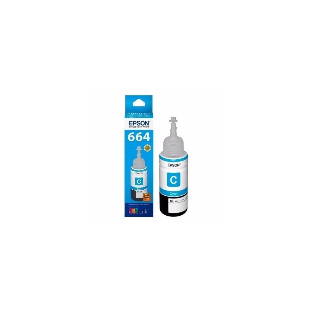 Botella de Tinta EPSON T664220 L200/210/350/355/555 COLOR Cyan - Componentes - Imagen 4 Botella de Tinta EPSON T664220 L200/210/350/355/555 COLOR Cyan - Componentes - Imagen 4