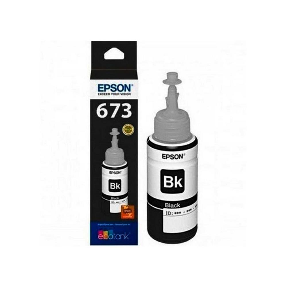 Botella de Tinta EPSON T673120 AL L800/805 COLOR Negro - Componentes - Imagen 1 Botella de Tinta EPSON T673120 AL L800/805 COLOR Negro - Componentes - Imagen 1