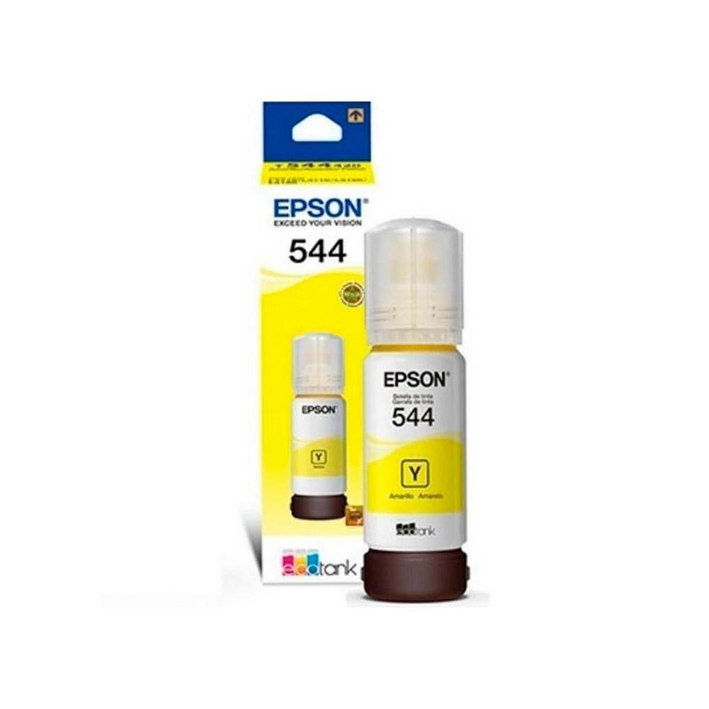 Botella de Tinta EPSON T544420 AL Ecotank L3110/L3150 COLOR Amarillo - Componentes - Imagen 1 Botella de Tinta EPSON T544420 AL Ecotank L3110/L3150 COLOR Amarillo - Componentes - Imagen 1