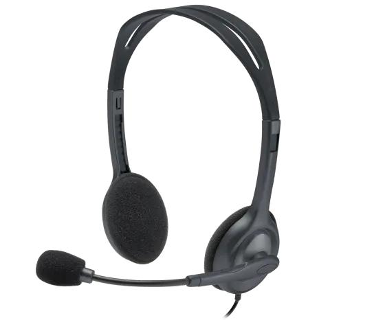 Diadema LOGITECH H111 Multidispositivo COLOR Negro - Componentes - Imagen 1 Diadema LOGITECH H111 Multidispositivo COLOR Negro - Componentes - Imagen 1