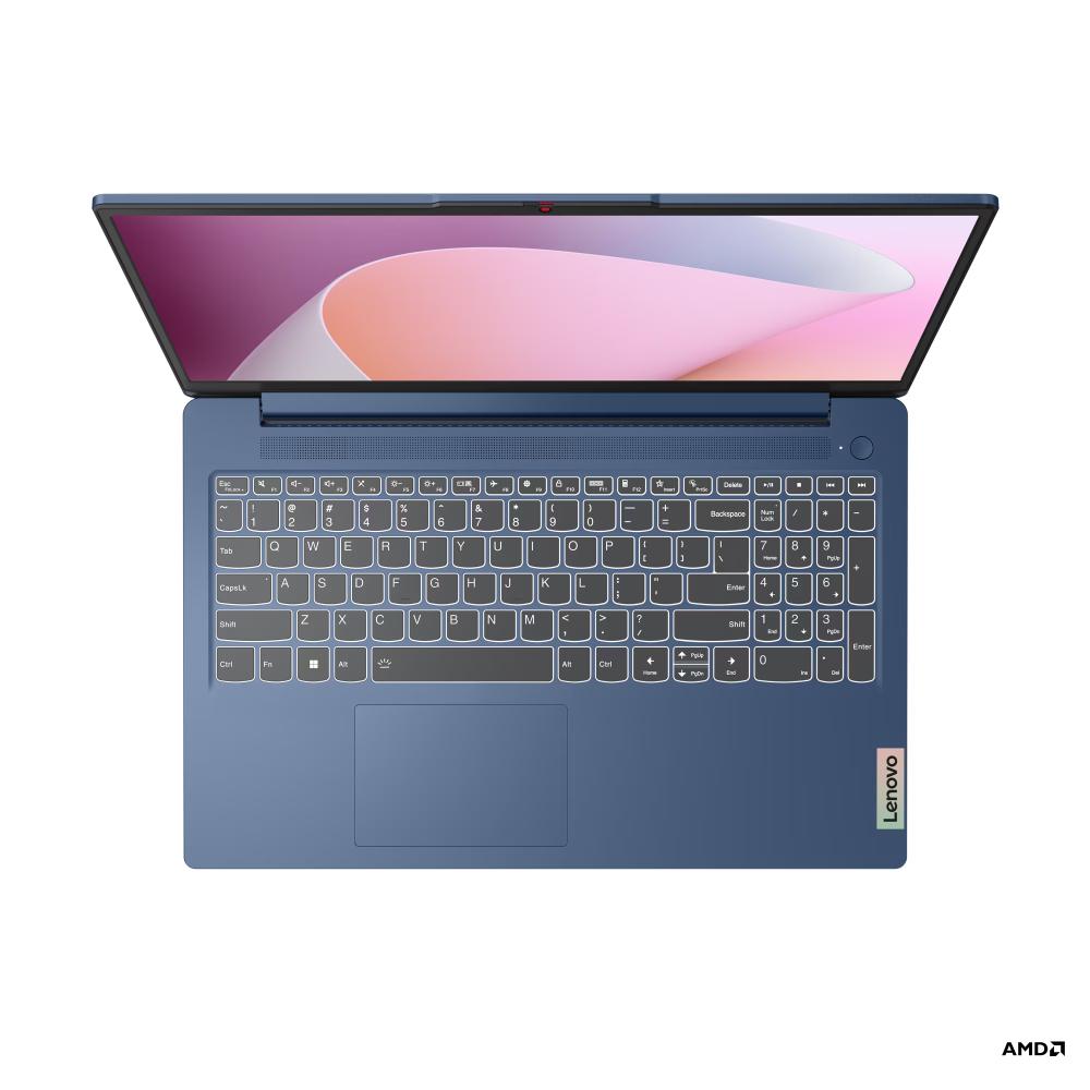 Portátil Lenovo IdeaPad Slim 3 15AMN8 AMD Ryzen 5 7520U 15.6 Pulgadas FHD Memoria 16GB Estado Solido 512GB Windows 11 Home Color Azul - Laptops - Imagen 4 Portátil Lenovo IdeaPad Slim 3 15AMN8 AMD Ryzen 5 7520U 15.6 Pulgadas FHD Memoria 16GB Estado Solido 512GB Windows 11 Home Color Azul - Laptops - Imagen 4