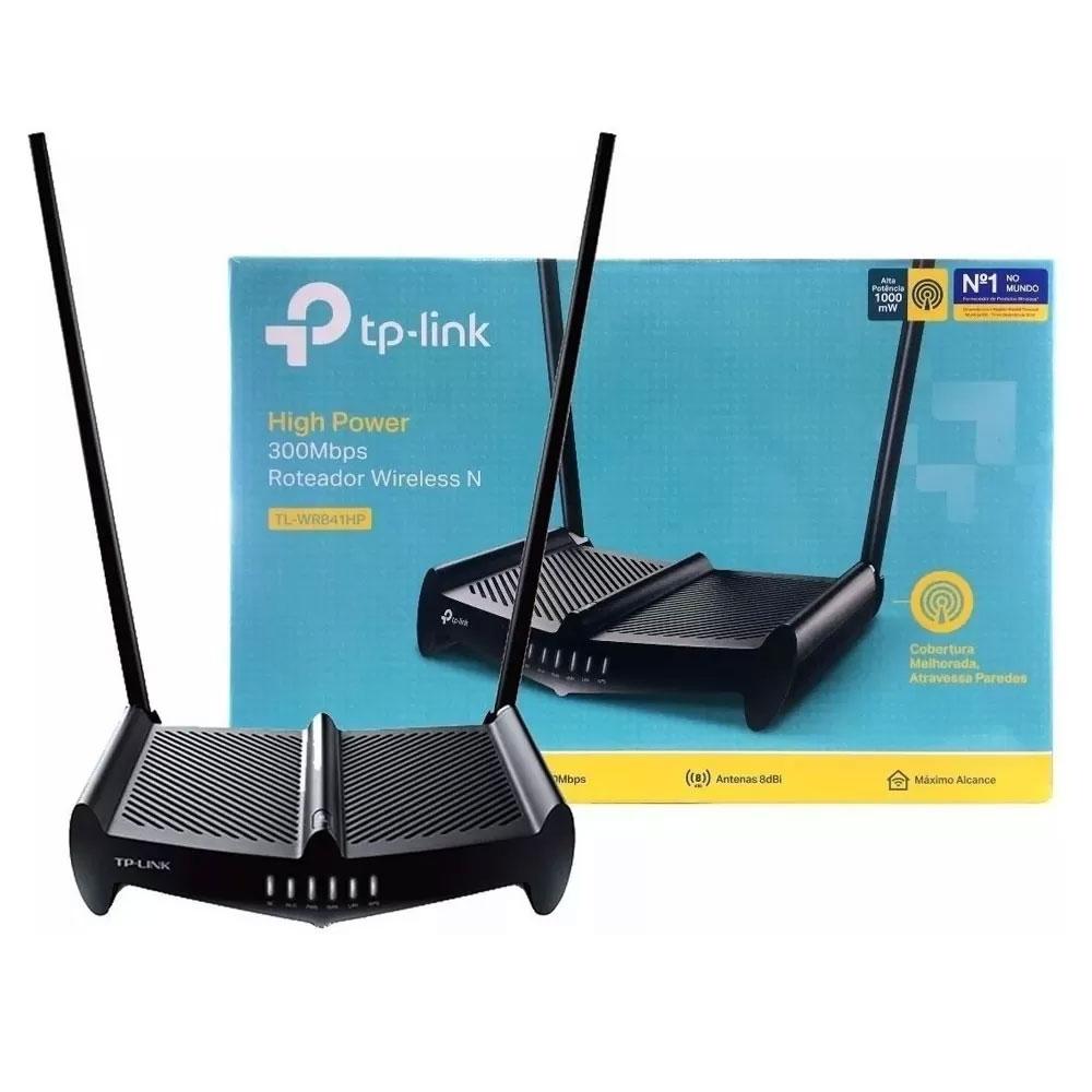 Router TPLINK Inalámbrico de Alta Potencia 300Mbps COLOR Negro - Componentes - Imagen 1 Router TPLINK Inalámbrico de Alta Potencia 300Mbps COLOR Negro - Componentes - Imagen 1