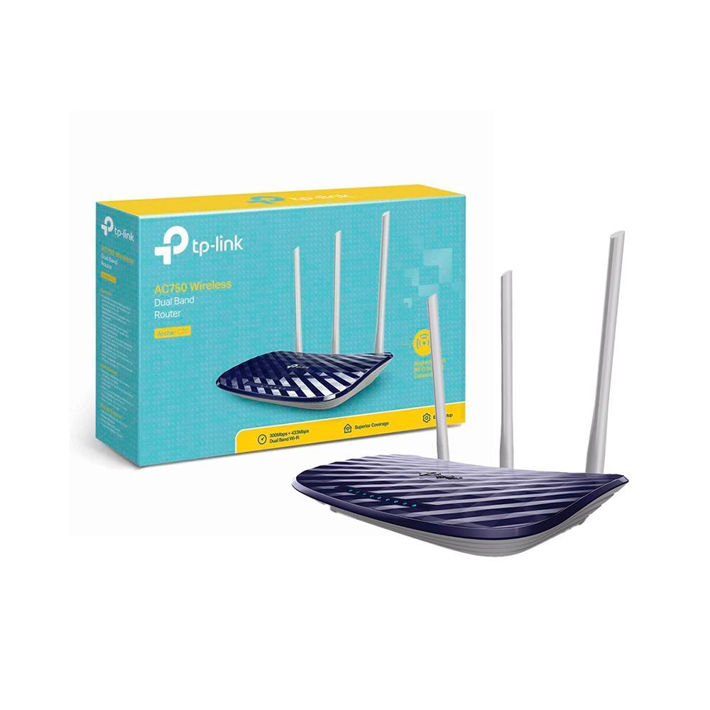 Router TPLINK Inalámbrico Doble Banda Ac750 Dual Band 3 Antenas Externas COLOR Gris Oscuro - Componentes - Imagen 1 Router TPLINK Inalámbrico Doble Banda Ac750 Dual Band 3 Antenas Externas COLOR Gris Oscuro - Componentes - Imagen 1