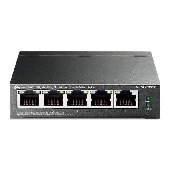 Switch TPLINK administrable Gigabit de 5 puertos - Componentes - Imagen 1 Switch TPLINK administrable Gigabit de 5 puertos - Componentes - Imagen 1