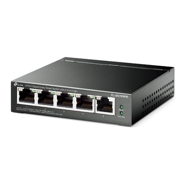Switch TPLINK administrable Gigabit de 5 puertos - Componentes - Imagen 2 Switch TPLINK administrable Gigabit de 5 puertos - Componentes - Imagen 2