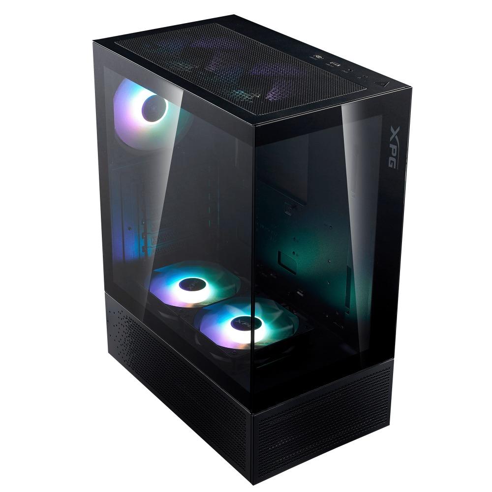 XPG VALOR AIR PLUS, Negro, ATX Torre Media, 3.5incx2, I/O: USBx2, HD Audiox1, Resetx1, Powerx1, Ventilador ARGB: (Frontalx3, Traserox1), 2 Años Garantía - Componentes - Imagen 1 XPG VALOR AIR PLUS, Negro, ATX Torre Media, 3.5incx2, I/O: USBx2, HD Audiox1, Resetx1, Powerx1, Ventilador ARGB: (Frontalx3, Traserox1), 2 Años Garantía - Componentes - Imagen 1
