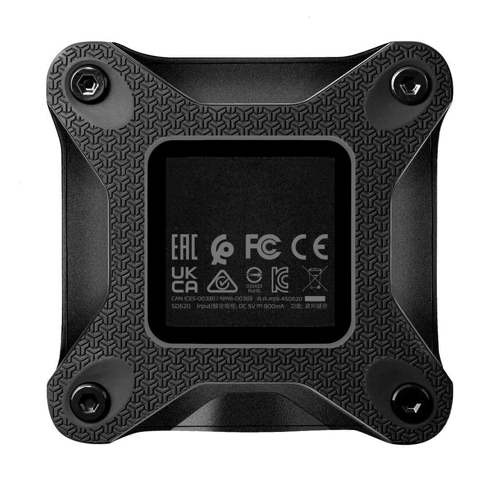 Unidad Estado Solido Externo ADATA Antigolpes SD620 512GB Negro - Componentes - Imagen 4 Unidad Estado Solido Externo ADATA Antigolpes SD620 512GB Negro - Componentes - Imagen 4