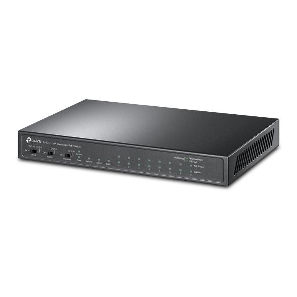 Switch TPLINK de escritorio Gigabit de 8 puertos a 10 / 100Mbps + 3 puertos con PoE + de 8 puertos COLOR Negro - Componentes - Imagen 2 Switch TPLINK de escritorio Gigabit de 8 puertos a 10 / 100Mbps + 3 puertos con PoE + de 8 puertos COLOR Negro - Componentes - Imagen 2